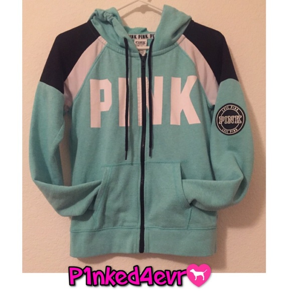 VS PINK Full Zip University Hoodie XS - Picture 5 of 5